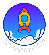 Логотип школи IT Talented Kids
